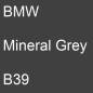 Preview: BMW, Mineral Grey, B39.